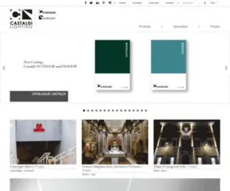 Castaldilighting.fr(Castaldi Lighting) Screenshot