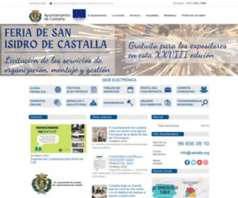 Castalla.org(Ayuntamiento Castalla) Screenshot