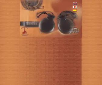 Castanuelasfiligrana.com(Castañuelas artesanas para baile flamenco) Screenshot