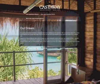 Castaway-Resorts.com(Koh Lipe Castaway Beach Resort on Sunrise Beach of Koh Lipe) Screenshot