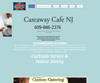 Castawaycafenj.com(Castaway Cafe Diner) Screenshot