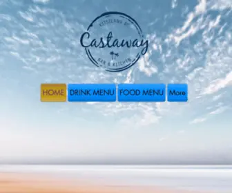 Castawaypub.com(Castaway Bar and Kitchen) Screenshot