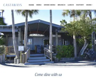 Castawaysporta.com(Castaways Seafood and Grill) Screenshot