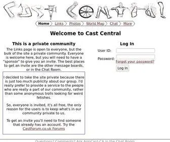 Castcentral.org(Cast Central) Screenshot