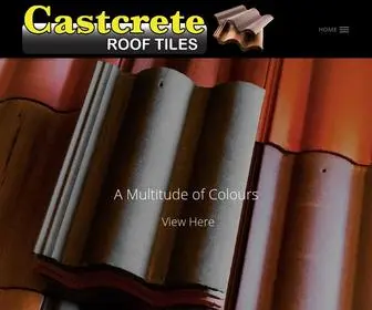 Castcrete.co.za(Roof Tiles) Screenshot