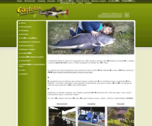Castelinho.com(Castelinho Pesca e Lazer) Screenshot