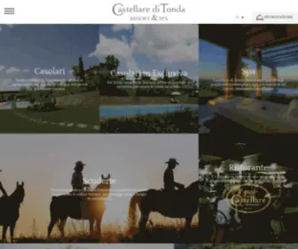 Castellareditonda.com(Agriturismo in Toscana) Screenshot