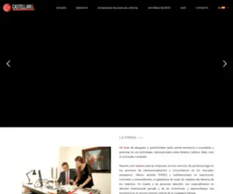 Castellari.co(Firma Legal) Screenshot