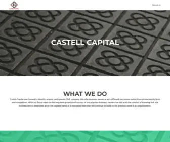 Castellcap.com(Castell Capital) Screenshot