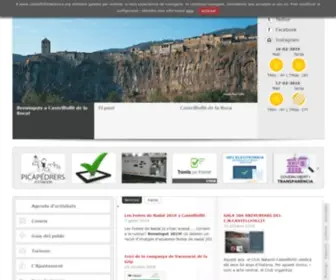 Castellfollitdelaroca.org(Web oficial de l&#039;Ajuntament de Castellfollit de la Roca) Screenshot