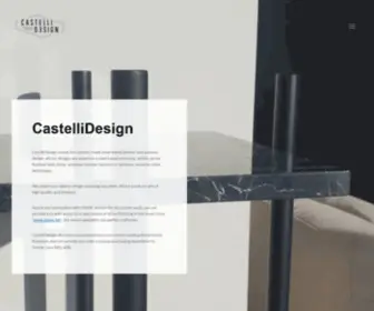 Castellidesign.be(Home) Screenshot