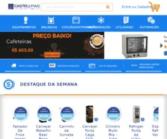 Castellmaq.com.br(Equipamentos Industriais Para O Seu Negócio) Screenshot