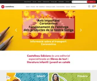 Castellnouedicions.com(Castellnou edicions) Screenshot
