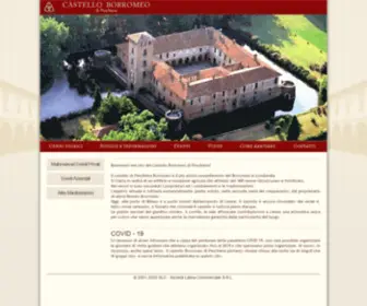 Castelloborromeo.it(Castello Borromeo di Peschiera) Screenshot