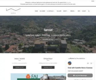 Castellocosenza.it(Castello Svevo Cosenza) Screenshot