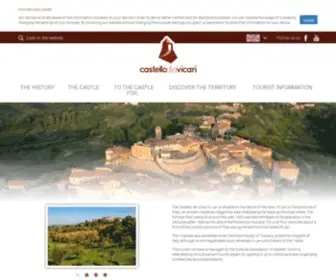 Castellodilari.it(Castello dei Vicari) Screenshot