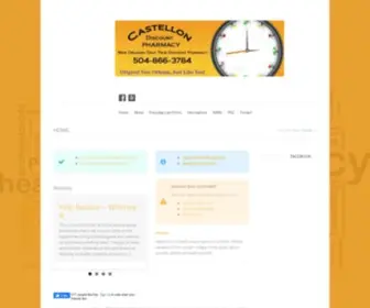 Castellonrx.com(Castellon Pharmacy) Screenshot