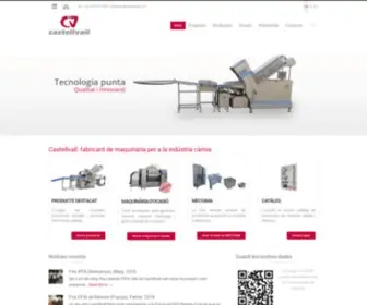 Castellvall.com(Manufacturers) Screenshot