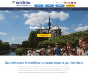 Casterbridgetours.com(International Student Tours & Travel) Screenshot