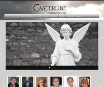 Casterlinefuneralhome.com(Casterline Funeral Home) Screenshot