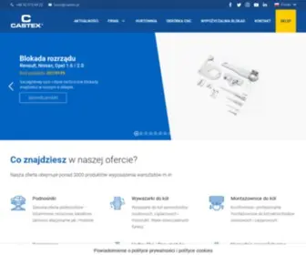Castex.pl(Wyposażenie wulkanizacji i warsztatów samochodowych) Screenshot
