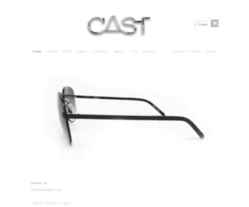 Casteyewear.com(Cast Eyewear) Screenshot