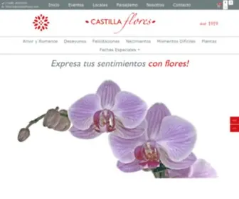 Castillaflores.com(Florerias en Montevideo Uruguay Castilla Flores) Screenshot