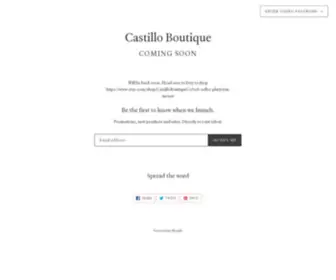 Castilloboutiqueco.com(Castillo Boutique) Screenshot