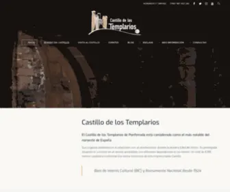 Castillodelostemplarios.com(Castillo de los Templarios) Screenshot