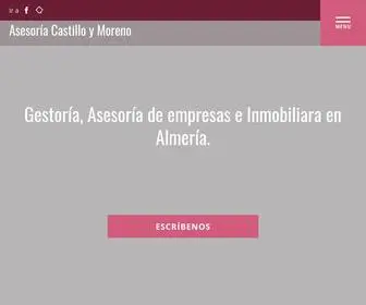 Castilloymoreno.es(Administrador de fincas en Benahadux) Screenshot