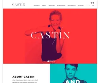 Castin.de(People Model Agentur Frankfurt) Screenshot