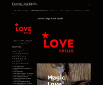 Casting-Love-Spells.com(Candle Magic Love Spells) Screenshot