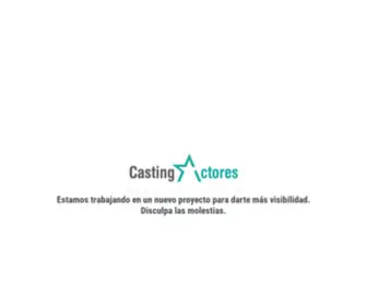 Castingactores.es(Casting de Actores) Screenshot