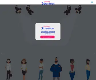 Castingbumeran.com.ar(Casting Bumeran) Screenshot