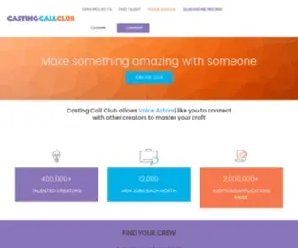 Castingcall.club(Casting Call Club) Screenshot