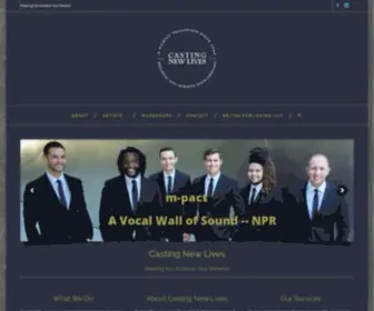 Castingnewlives.com(Casting New Lives) Screenshot