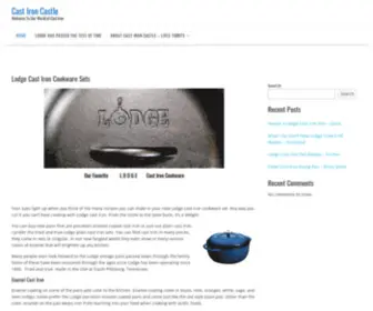 Castironcastle.com(Lodge Cast Iron Cookware Sets) Screenshot