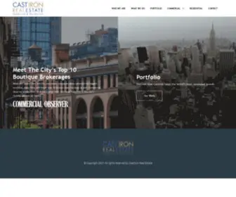 Castironrealestate.com(Just another WordPress site) Screenshot