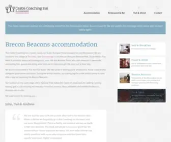 Castle-Coaching-INN.co.uk(Hotel Accommodation in the Brecon Beacons // Castle Coaching Inn) Screenshot