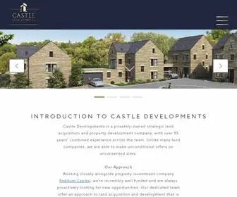 Castle-Developments.com(Castle Homes) Screenshot