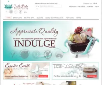 Castlebaths.com(Spa Gift Baskets for Women) Screenshot