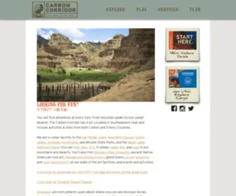 Castlecountry.com(Visit Carbon Corridor) Screenshot