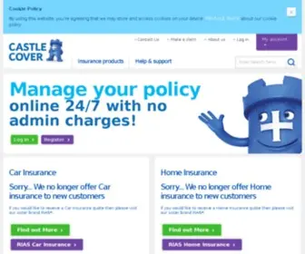 Castlecover.co.uk(Castle Cover Insurance) Screenshot