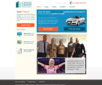 Castlecreditfinance.co.uk(Car finance and Car loans from Castle Credit Finance Ltd) Screenshot