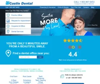 Castledental.com(Castledental) Screenshot