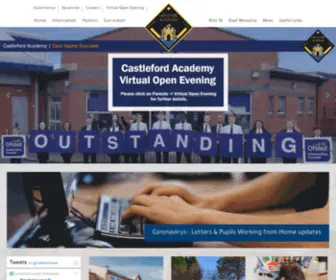 Castlefordacademy.com(Castleford Academy) Screenshot