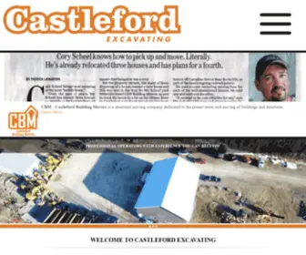 Castlefordexcavating.com(Castleford Excavating) Screenshot