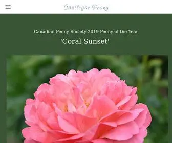 Castlegarpeony.com(Castlegar Peony) Screenshot