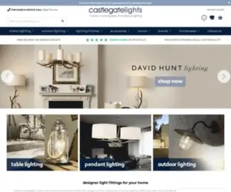 Castlegatelights.co.uk(Designer Lighting) Screenshot