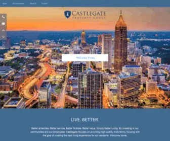 Castlegateprop.com(Castlegate Property Group) Screenshot